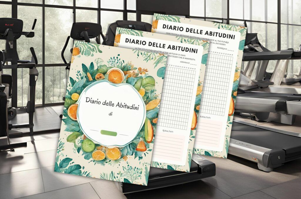Agenda giornaliera Diario delle abitudini